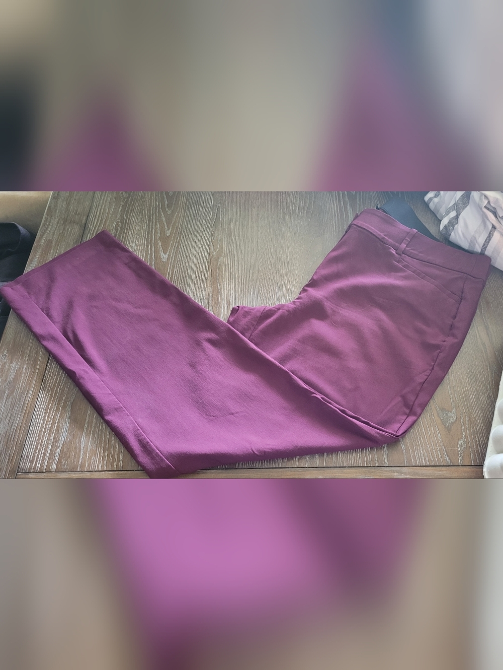 Lane Bryant Plum Dress Pants
